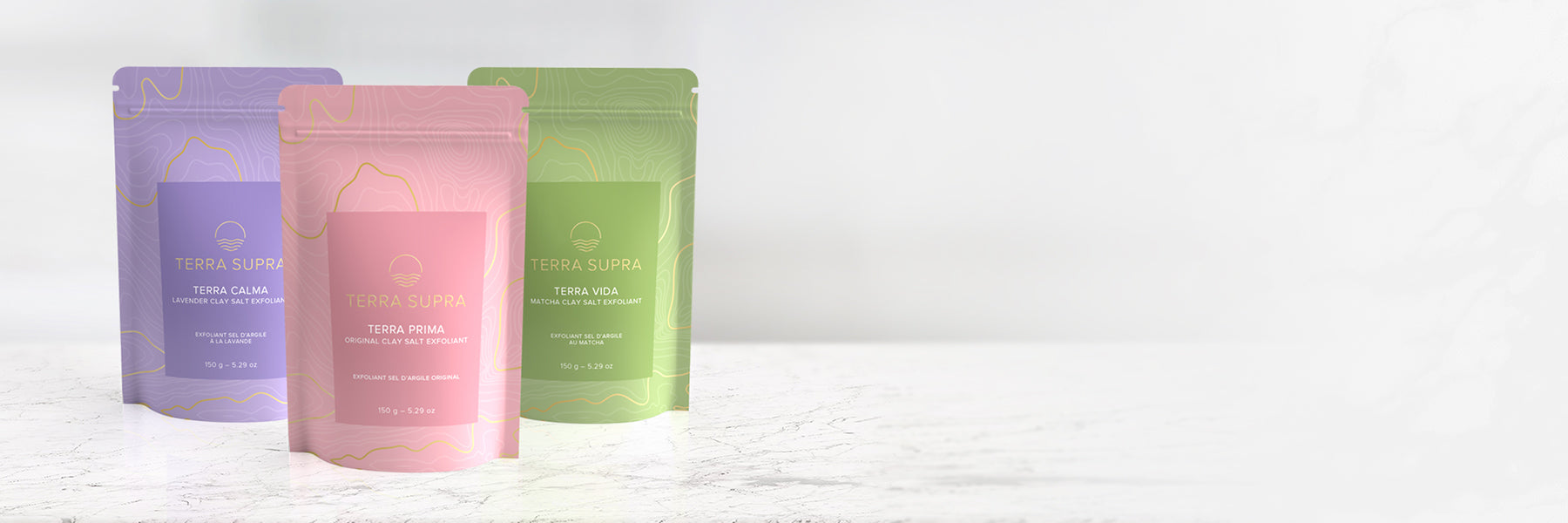 Terra Clay Salt Scrubs